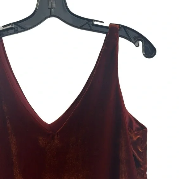 LOFT Burnt Orange Velvet Shell Size XS  NWT - Picture 3 of 8